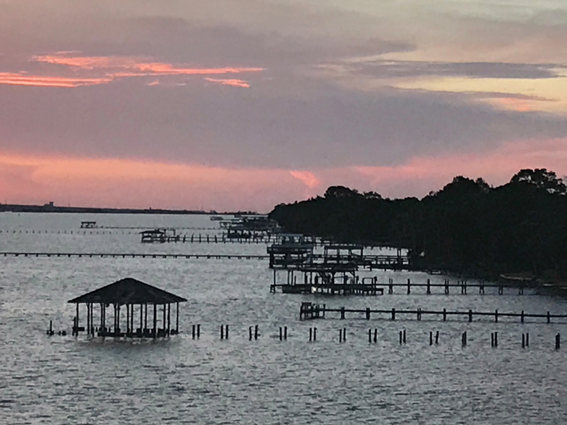 Sunset looking north - Indian River near Island Pointe condo&conn=none